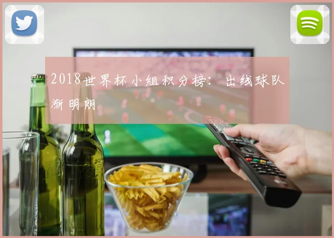 2018世界杯小组积分榜：出线球队渐明朗