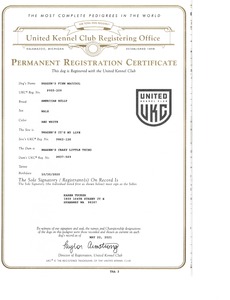 UKC Registration Pg 1